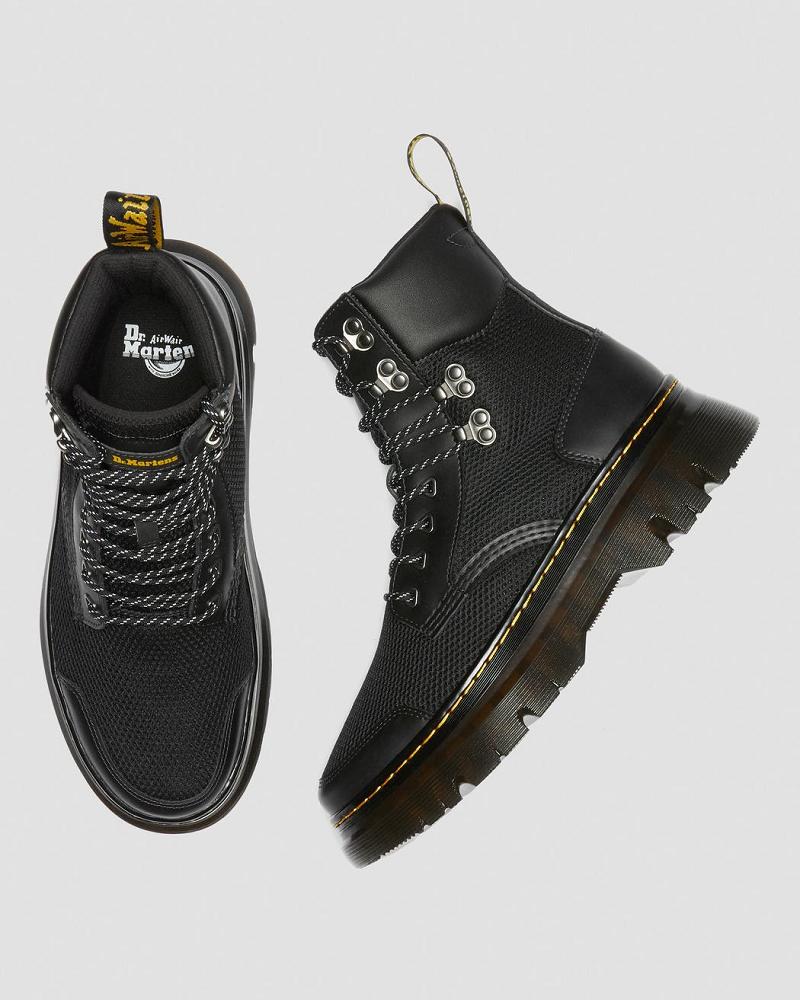 Men's Dr Martens Tarik Toe Guard Utility Ankle Boots Black / Skin | AU 448UZG